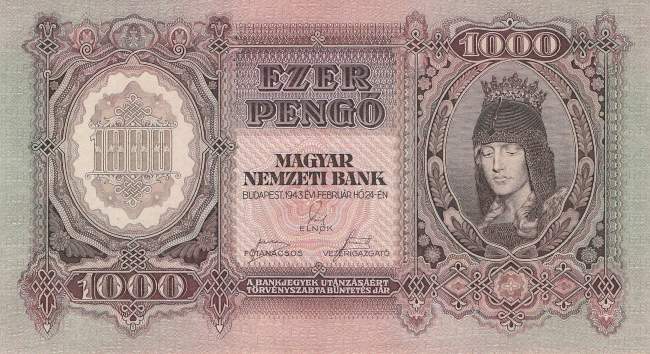 1000 Pengo p116 1943